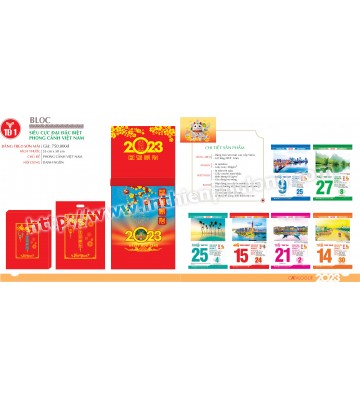 LỊCH BLOC 38x54