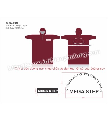 Áo mưa bít vải dù 