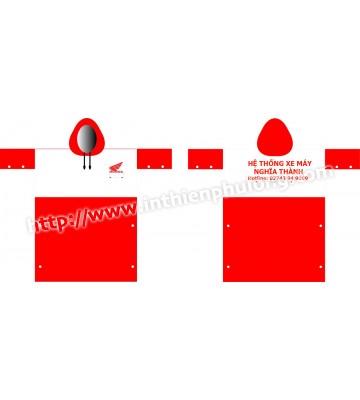 Áo mưa cánh dơi in logo