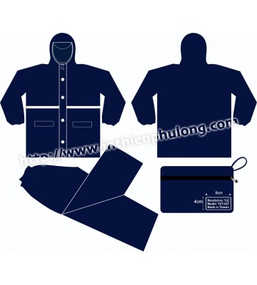 Áo mưa bộ vải dù